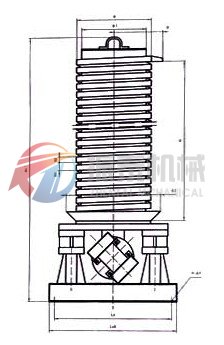 垂直振动提升机外形尺寸